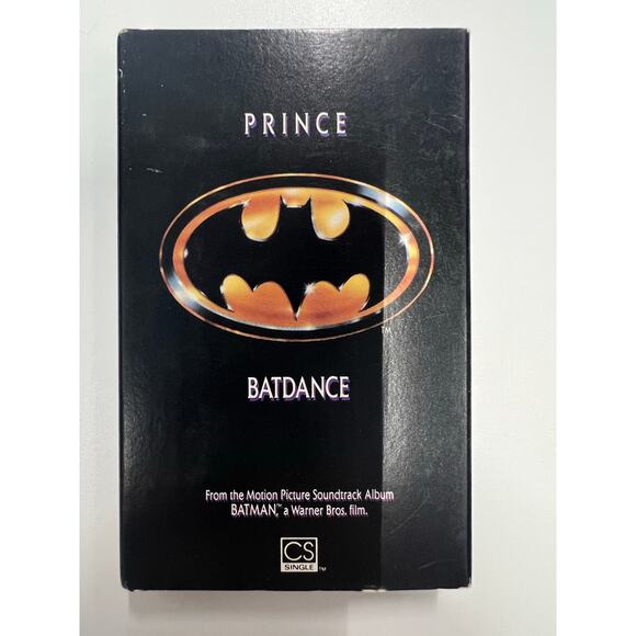 Vintage 1989 Batman Soundtrack Single Batdance and 200 Balloons by Prince - Picture 2 of 5